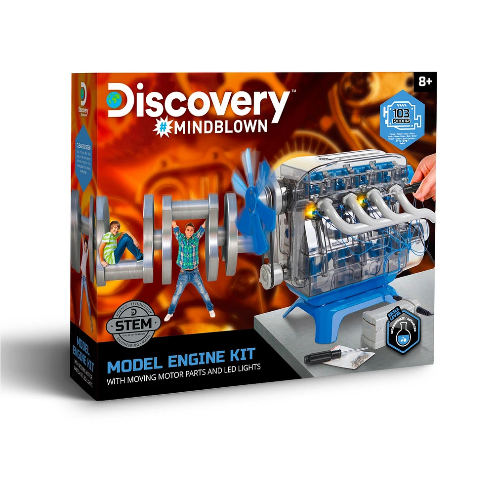 Model Engine Kit - 103 Pieces