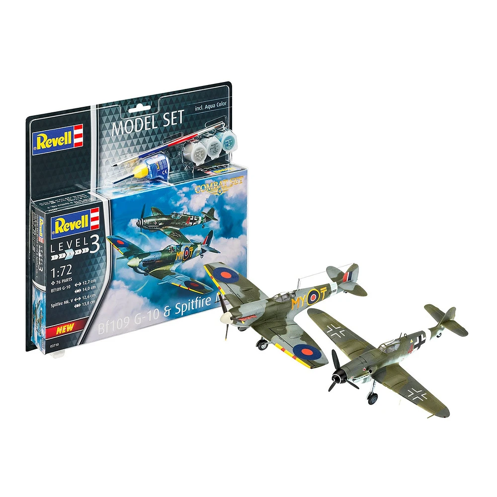 Scale Model Kit - BF109G-10 Spitfire MK.V