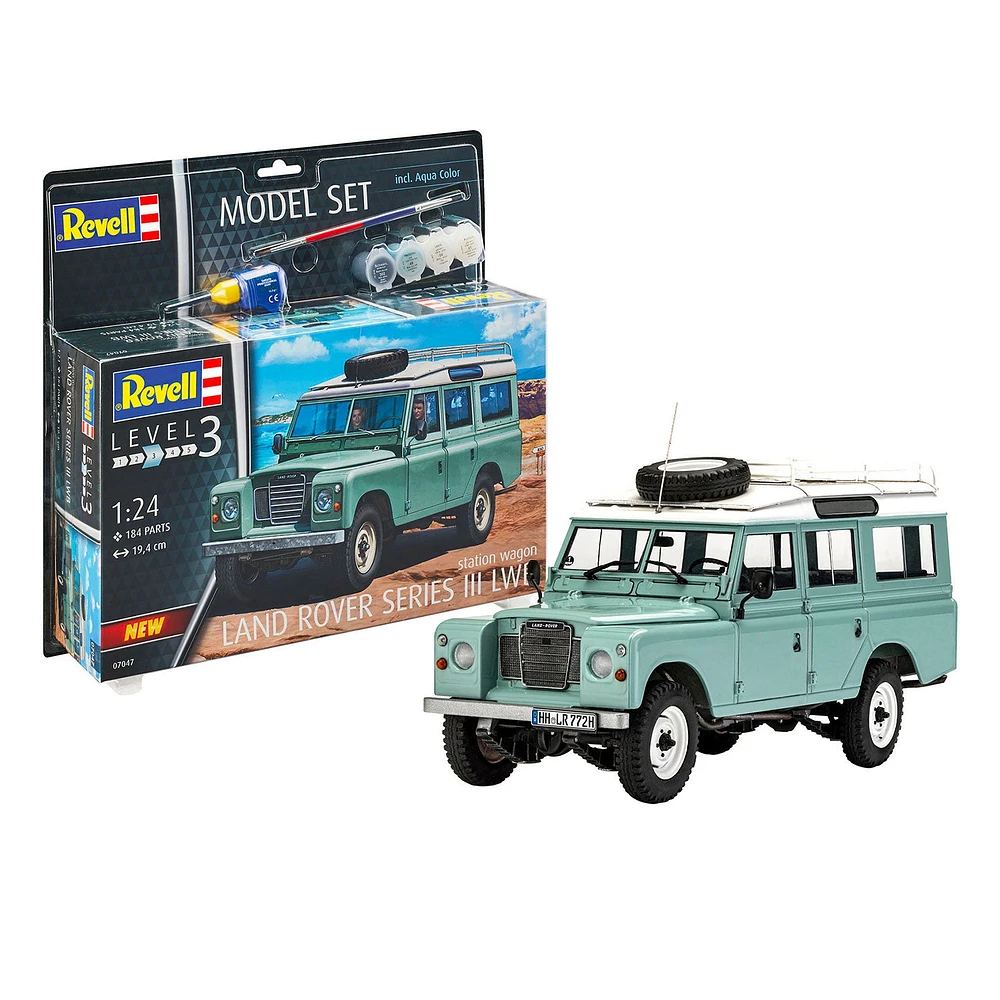 Scale Model Kit - Land Rover Series III LWB Station Wagon