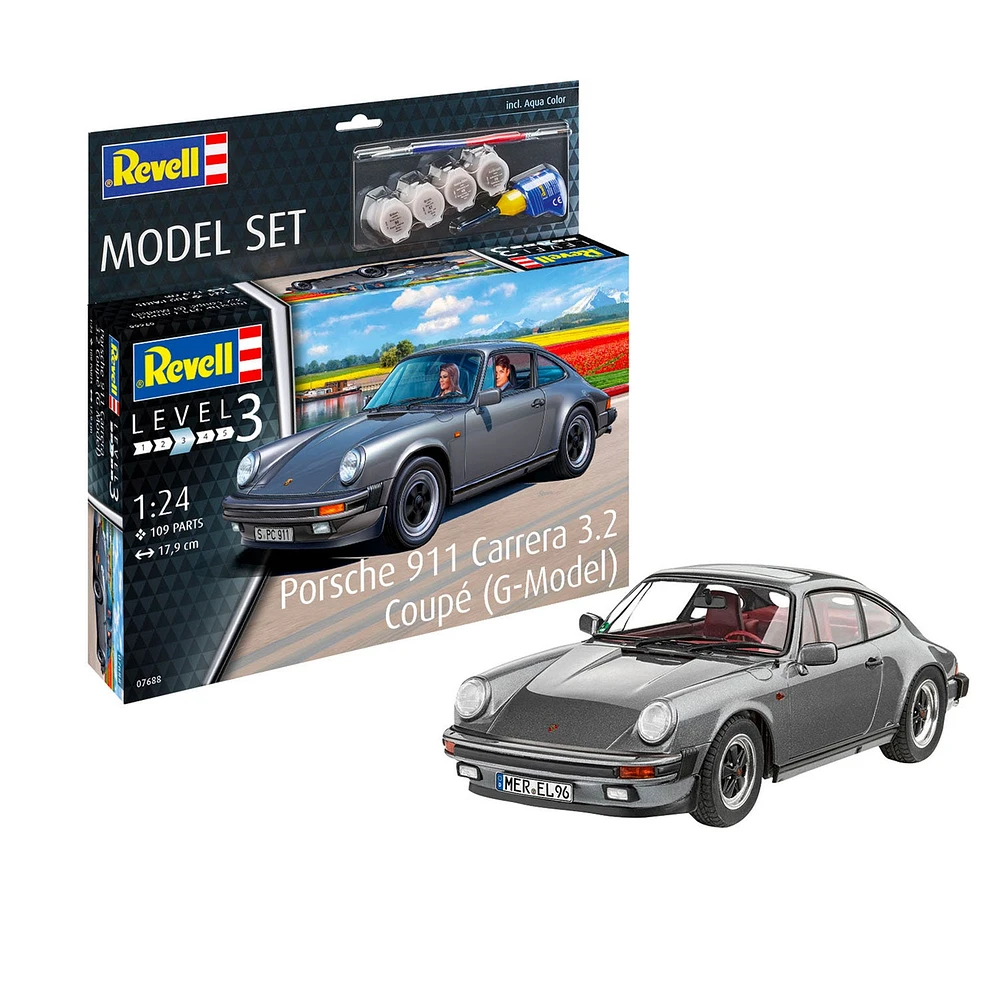 Scale Model Kit - Porsche 911 Carrera 3.2 Coupé (G-Model)