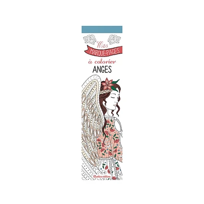 Mes marque-pages à colorier : Anges - French Ed.