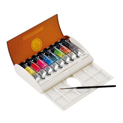 l'Aquarelle Watercolour Travel Kit - 8 Pieces