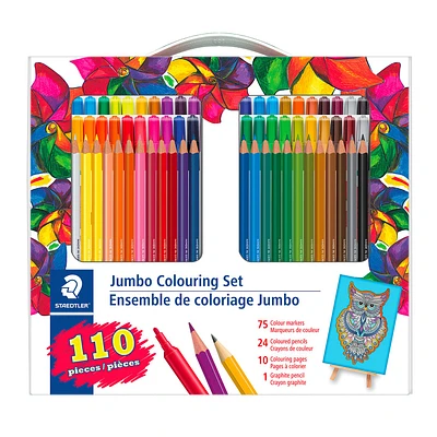 Ensemble coloriage jumbo - 110 pièces