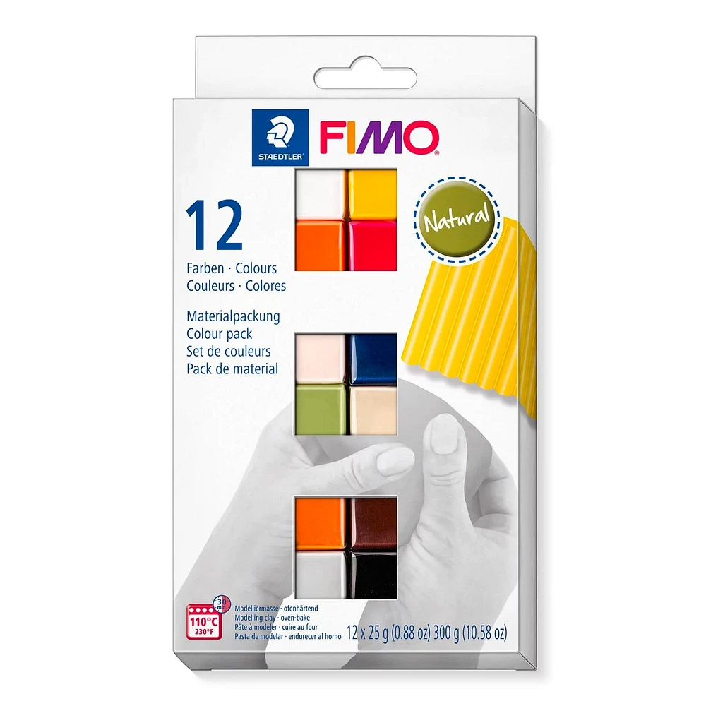 FIMO soft Polymer Clay - Nature, 12 Pieces