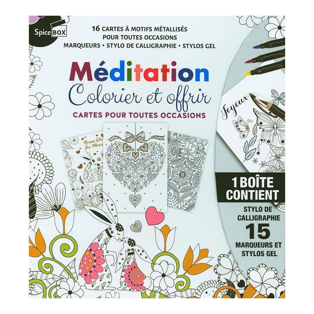 Méditation : Colorier et offrir - French Ed.