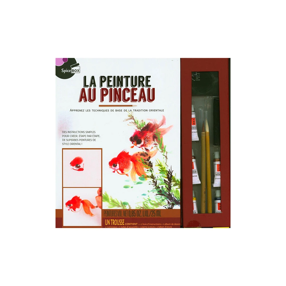 La peinture au pinceau 