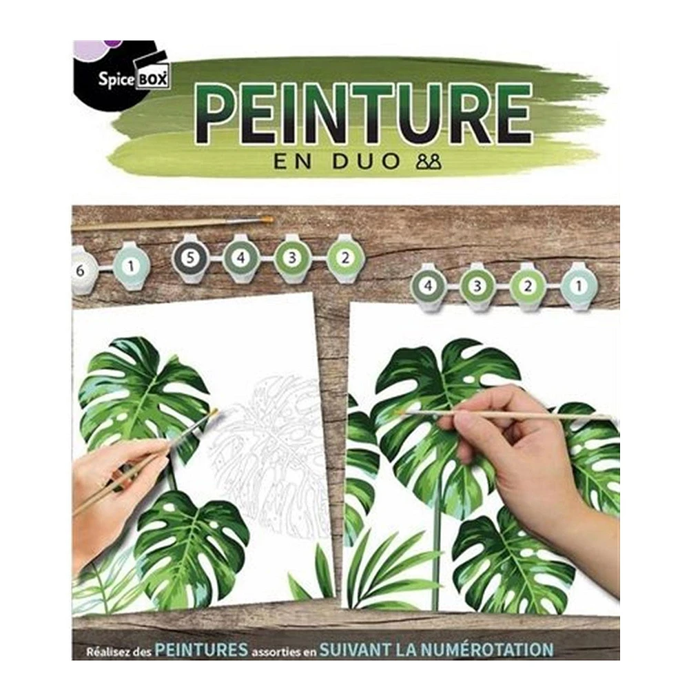 Peinture en duo - French Ed.