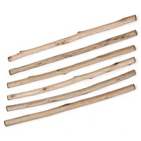 Macramé Wall Hanging Rods - 6 Pieces