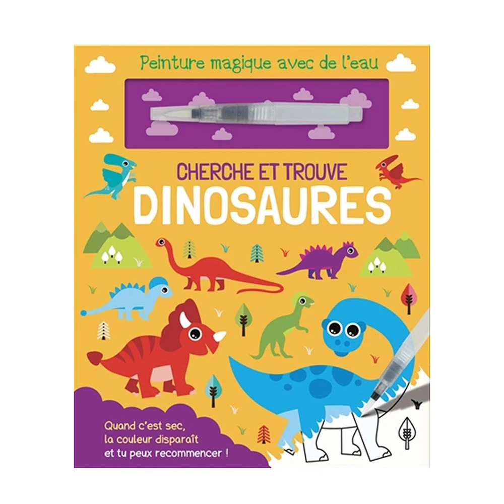 Dinosaures : cherche et trouve - French Ed.