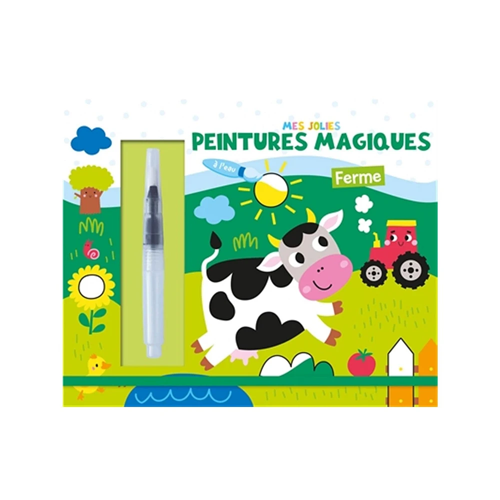 Ferme - Mes jolies peintures magiques - French Ed.