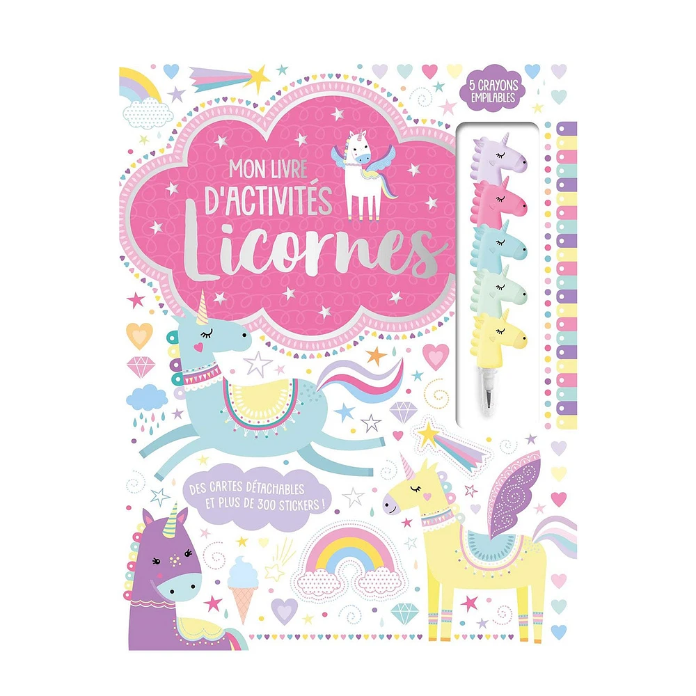 Mon livre d'activités Licornes