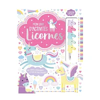 Mon livre d'activités Licornes