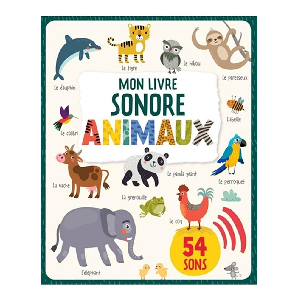 Animaux - Mon livre sonore N.E. - French Ed.