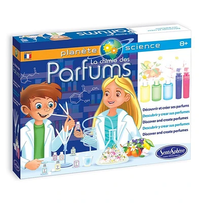 Ensemble chimie des parfums