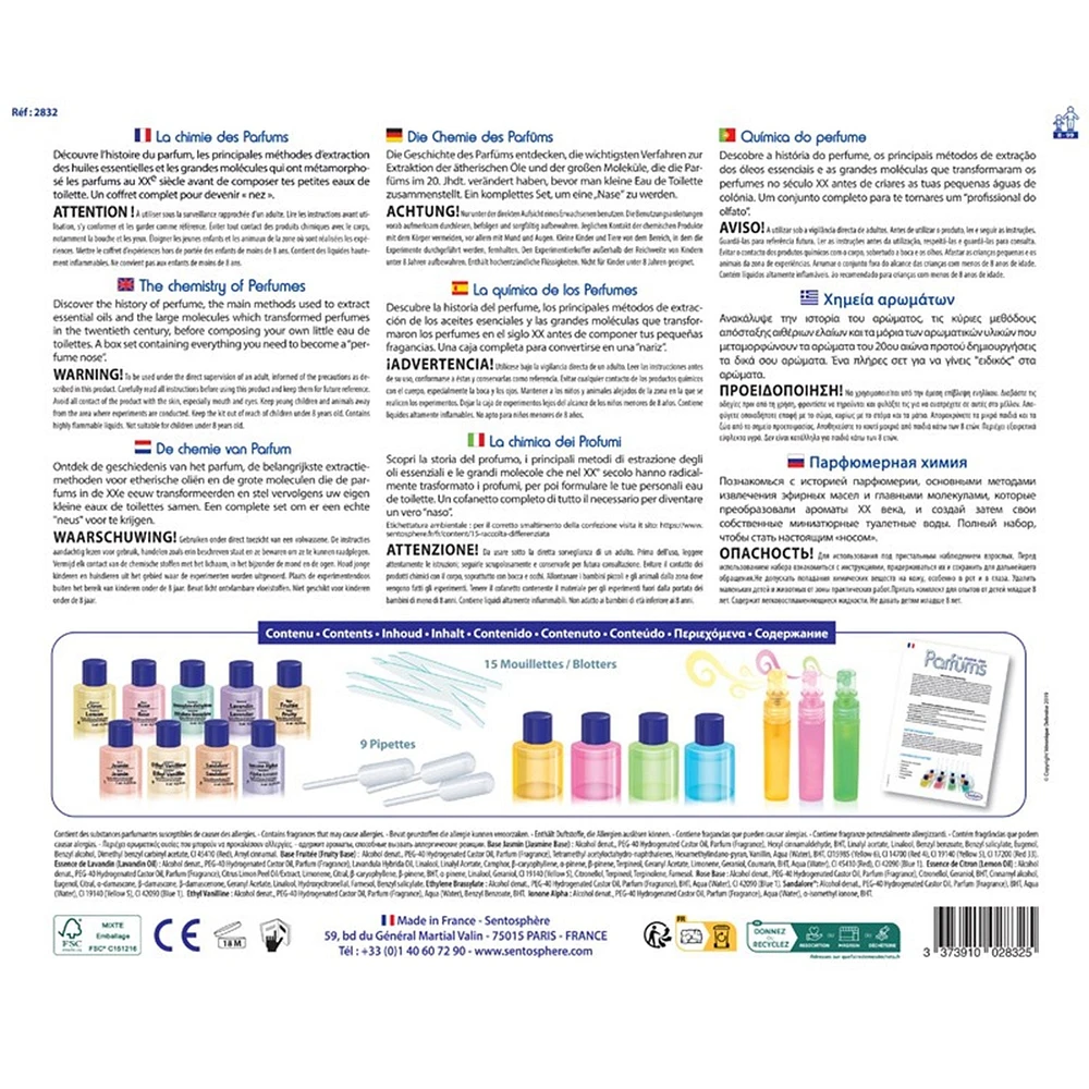 Perfume Chemistry Kit - French Ed.