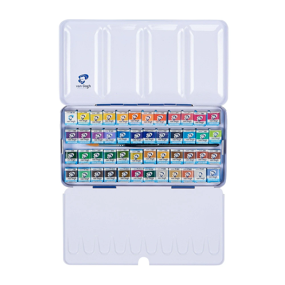 Van Gogh Watercolour Kit - 48 Half Pans