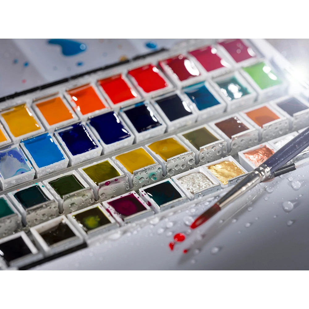 Van Gogh Watercolour Kit - 48 Half Pans