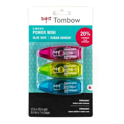 Mono Power Mini Glue Tape - 3 Pieces