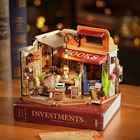 DIY Mini House - Corner Bookstore