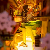 DIY Mini Book Nook - Falling Sakura