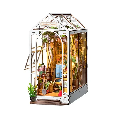 DIY Mini Book Nook - Garden House