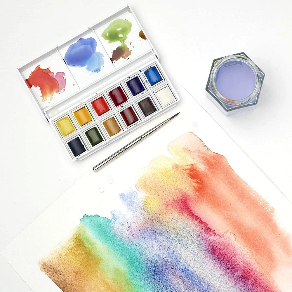 Cotman Watercolour Sketcher’s Kit - 12 Half Pans