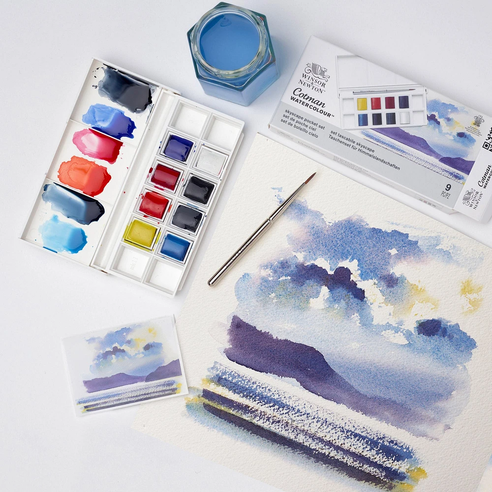 Cotman Watercolour Pocket Set - Skyscape