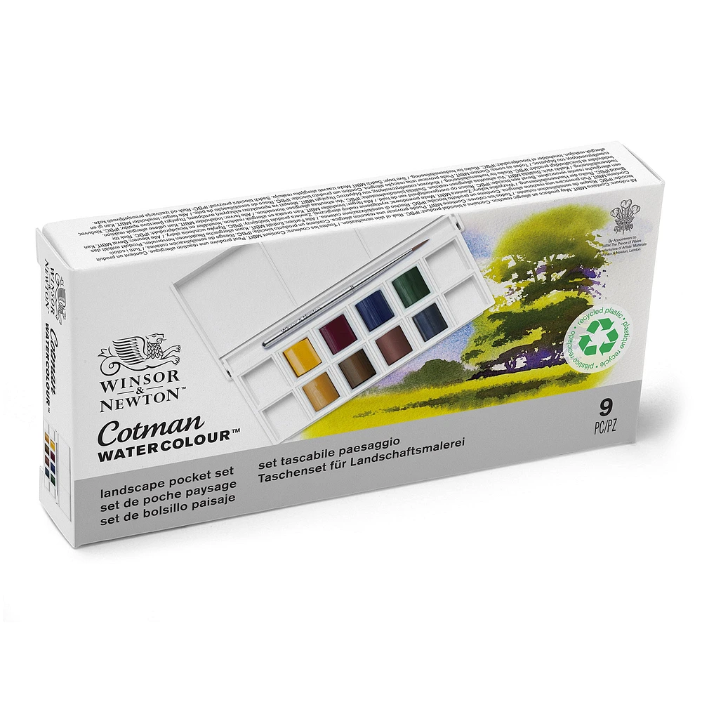 Cotman Watercolour Pocket Set - Landscape