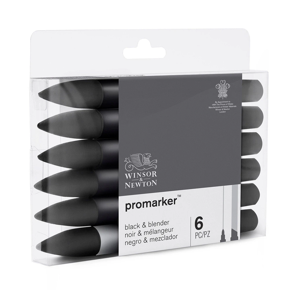 Ens. 6 marqueurs Promarker à double pointe