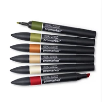 6-Piece Double-Tip Promarker Marker Set