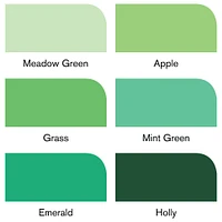 6-Piece Double-Tip Promarker Marker Set - Green Tones