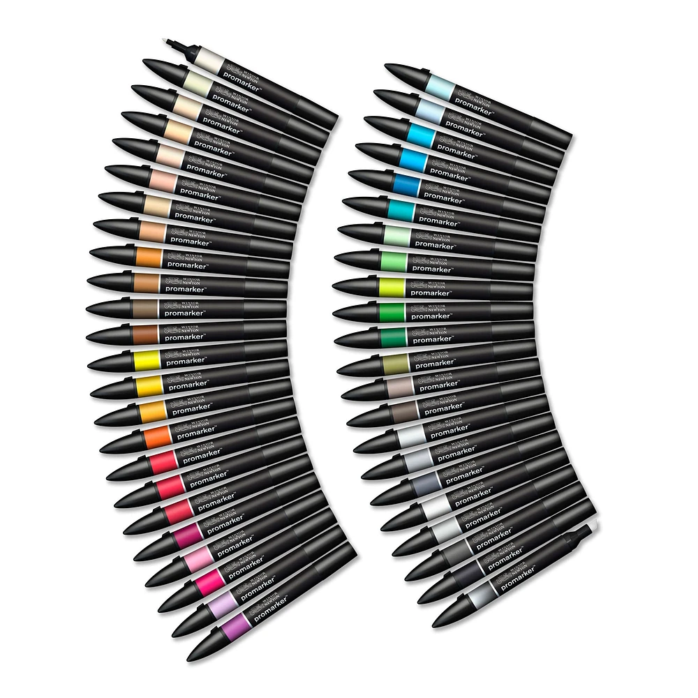 Promarkers - Essential Set, 48 Pieces