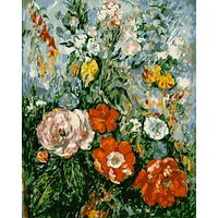 Peinture à numéros - Grand bouquet de fleurs