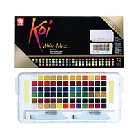 Watercolour Kit - 72 Half Pans