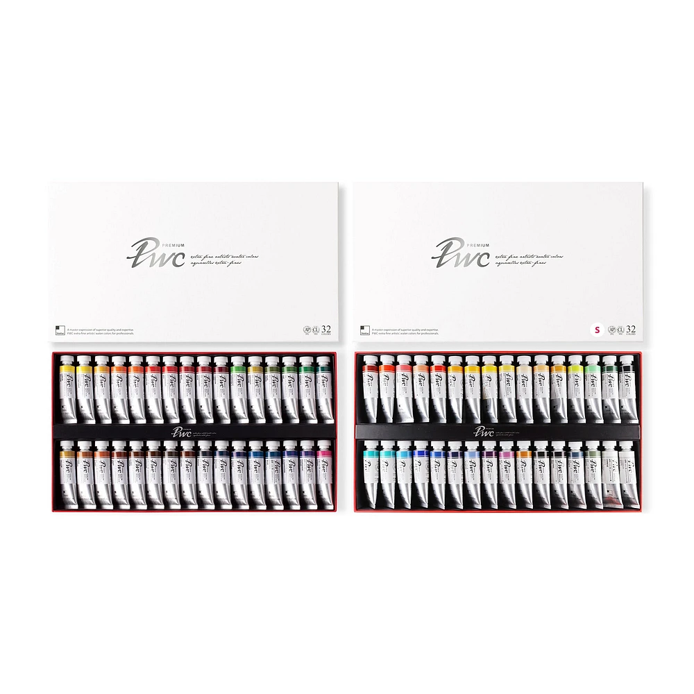 PWC Extra Fine Watercolour Kit - 64 Pieces