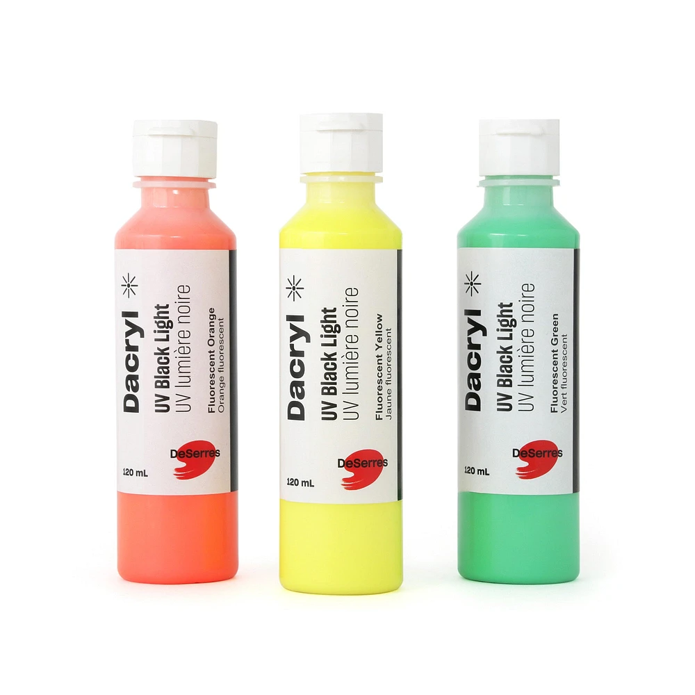 Acrylique UV lumière noire Dacryl