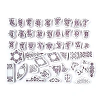 Set of Alphabet Stamps – Arabesque