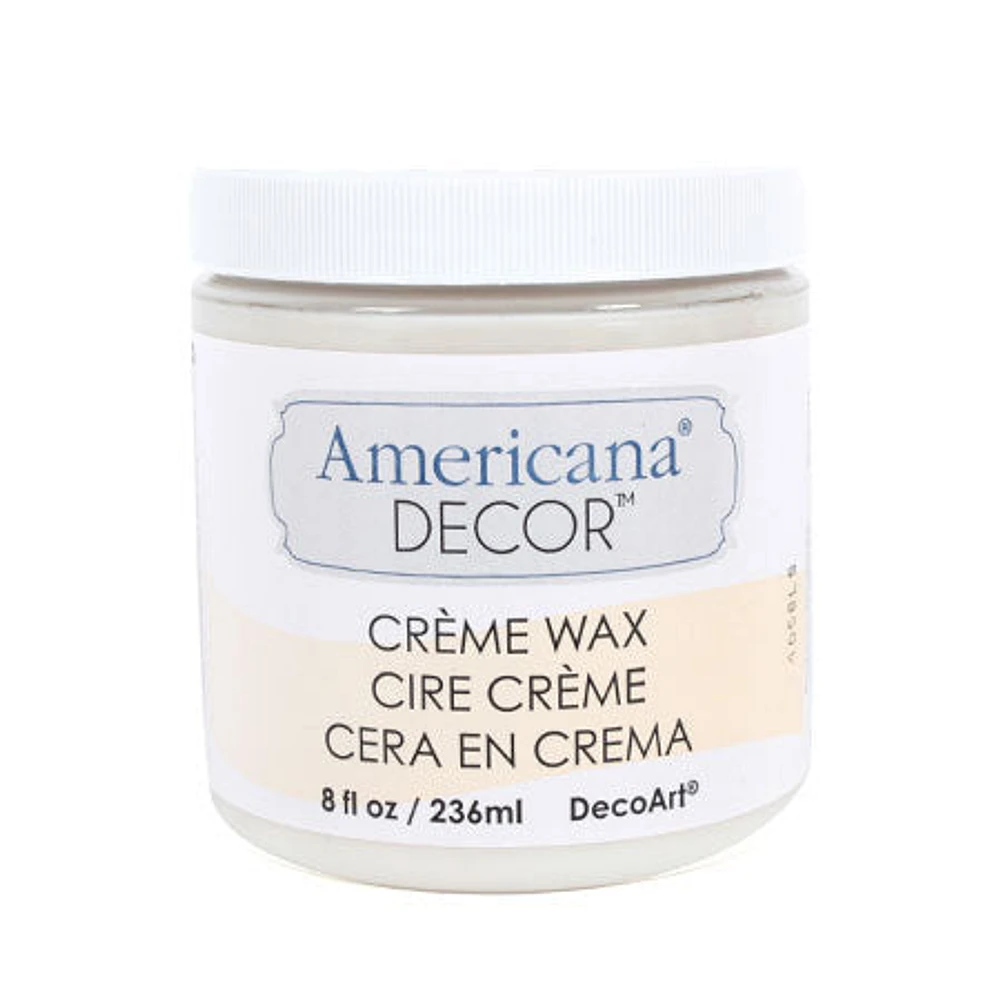 Crème Wax, 8 oz - Clear