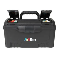 Twin Top Supply Box - Black