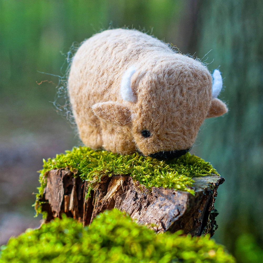 Needle Felting Kit - Bison