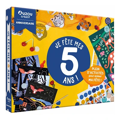 Mon coffret d'anniversaire : Je fête mes 6 ans ! - French Ed.