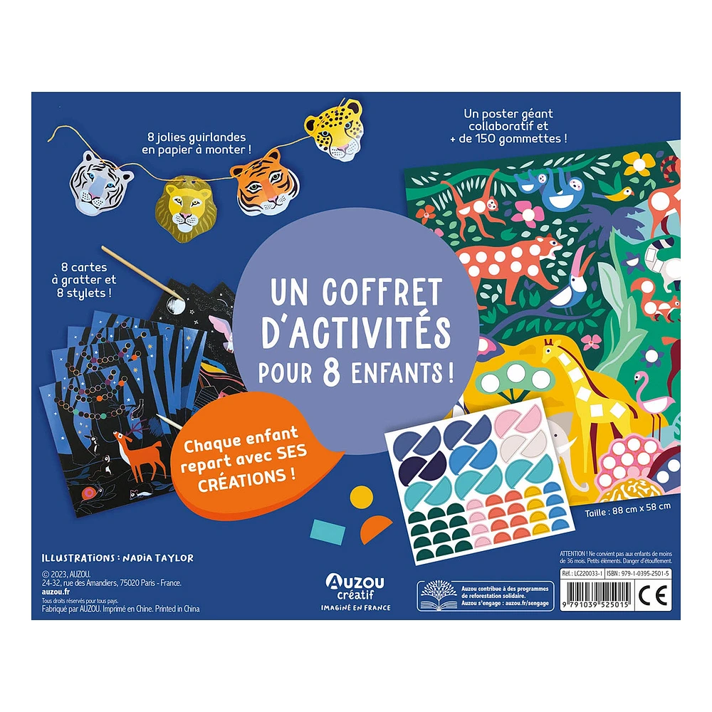 Mon coffret d'anniversaire : Je fête mes 6 ans ! - French Ed.