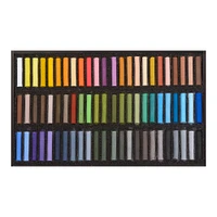 72-Piece Wooden Box Pastel Set - Landscape