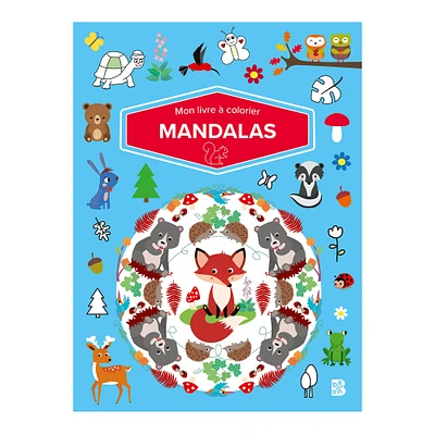 Mon livre à colorier : Mandalas - French Ed.