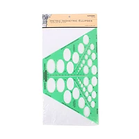 RapiDesign Template - Metric Isometric Ellipses R2123