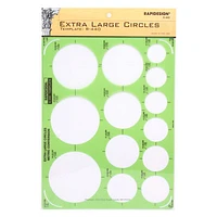 Extra large circles template