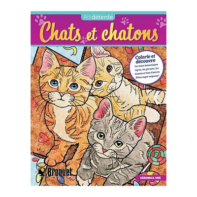 Livre à colorier : Chats et chatons 