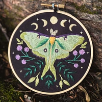 DIY Embroidery Kit - Actias Luna