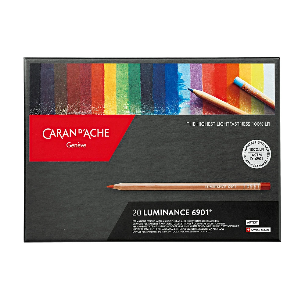 Pack Luminance 6901 Coloured Pencil Set