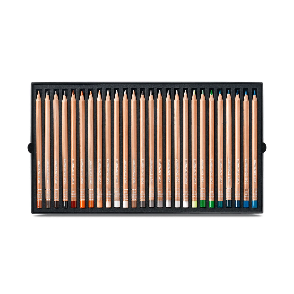 Luminance 6901 Coloured Pencil 76-Piece Set